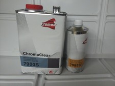 Cromax ChromaClear 7900s Clearcoat Body Shop Chromabase Clear w/ 7985s activator picture