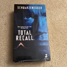 Total Recall Carolco Home Video VHS NTSC Sci-Fi Arnold Schwarzenegger English picture