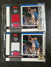 Topps Darko Milicic Pistons Jersey Relic Lot (2) 2005-06 Hardwood HC-DM SEALED picture