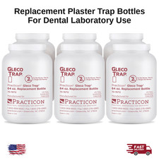 Replacement Plaster Trap Bottles Up to 12 per Case for Dental Laboratory Use picture