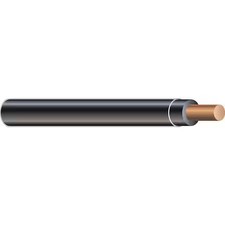 Southwire 11595608 Thhn Building Wire, Copper, 10 Awg, 1C, Black, Solid, 100 Ft picture