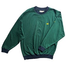 Vintage Slazenger Houndstooth Augusta National Golf Shop Masters Sweatshirt L picture