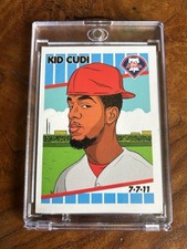Kid Cudi 2011 The MANN Rookie Card RC Extremely Rare picture