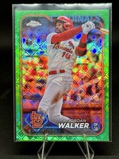 2024 Topps Chrome Logofractor Jordan Walker #212 Green Refractor /99 picture