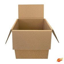 UOFFICE Pack of 10 Heavy-Duty Corrugated Boxes 20x20x20 275lbs picture