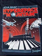2026 Hyperspace Mountain T-Shirt Disneyland Size L picture