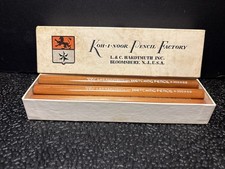 11 New NOS NIB Vintage L&C Hardtmuth Koh-i-noor Sketching Pencils 355X6B USA picture