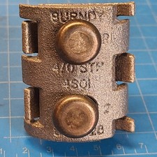 Burndy UC4W28: ,    4-4/0  Parallel Groove Clamp Solid Copper Conductor picture