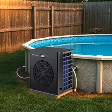 VARMINPOOL 18000BTU Above Ground Swimming Pool Water Heater Spa Hot Tub 110V picture