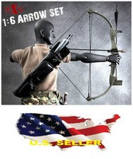 ❶❶1/6 Arrow Set First Blood / Rambo Knife for 12