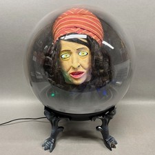Gemmy Boule Magique Fortune Teller Animated Spirit Ball Halloween Mostly Working picture