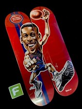 RARE Dennis Rodman NBA Lab Skateboard Deck Lot Of 2 Detroit Pistons picture