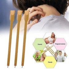 Natural Bamboo Back Scratcher Long Reach Pick Itch Relief Tool Portable US picture