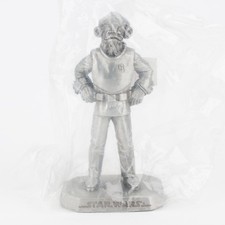 Admiral Ackbar, New in Sleeve, 1990s Star Wars Figure by Rawcliffe Pewter picture