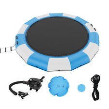 Uimoso 15ft Inflatable Water Trampoline Swim Platform Bounce for Pool Lake Toy picture
