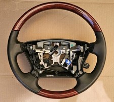 2008 2011 Lexus LX570 Steering Wheel / Wood Trim & Cruise Switch Dark Gray picture