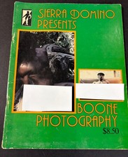 RARE VINTAGE SIERRA DOMINO PRESENT BOONE PHOTOGRAPHY MAGAZINE 1980 GAY INTEREST picture