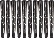 JumboMax Tour Series Swing Golf Grips Black & Silver Choose Size Quantity picture