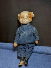 Antique Doodle Dog Doll, 14” picture