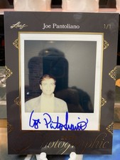 2025 Leaf Photographic Joe Pantoliano Polaroid Auto 1/1 Matrix,Bad Boys,Sopranos picture