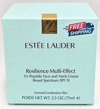 Estee Lauder Resilience Multi-Effect Tri-Peptide Face Neck Creme SPF 15 2.5 oz picture