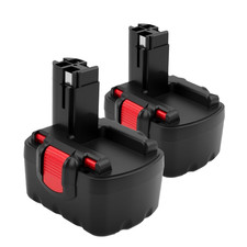 Joiry 2-Pack Replacement Bosch Battery 14.4V 4000Mah Ni-Mh Rechargeable - picture