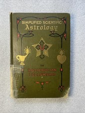 SIMPLIFIED SCIENTIFIC ASTROLOGY - Max Heindel, 1919 - ROSICRUCIAN, DIVINATION picture