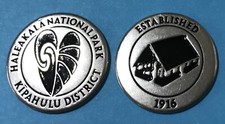 Haleakala National Park Hale Halawai Token picture