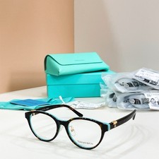 Tiffany TF2236D Round Eyeglasses 48□17-140 Tortoise & Tiffany Blue Frame Optical picture