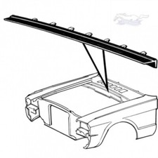 1964 1/2-1966 Firewall (Cowl) to Hood Seal - Daniel Carpenter Mustang picture