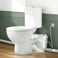 500W Upflush Macerating Toilet System with Upflush Pump & 4 Inlets for Basement picture
