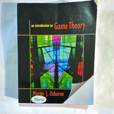 Oxford University Press An Introduction to Game Theory by Martin J. Osborne PB picture