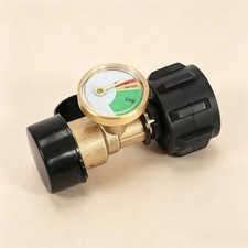 Brass Propane Tank Gauge QCC1 Adapter for Gas Level Indicator picture