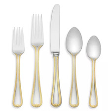 Lenox Vintage Jewel Gold 5-Piece Place Setting G1646 picture