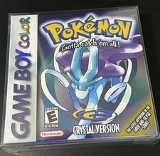 NINTENDO GAME BOY COLOR POKEMON CRYSTAL VERSION COMPLETE IN BOX  picture
