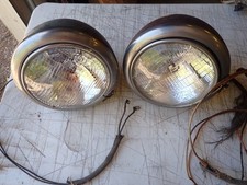 Pair  1942 1946 1947 Dodge Pickup Truck Headlight Assemblies WC WD picture