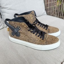 Buscemi 100mm Clean Pony Kamari Hi Top Shoe 9US, 42 EUR, Brand New w/defect picture