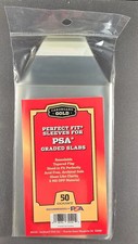 PSA Perfect Fit Sleeves Graded Card -No PSA Logo 50 100 200 500 1000 2500 Case picture