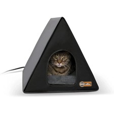 K&H Heated A-Frame Cat Shelter – Indoor/Outdoor, Weatherproof NEW picture