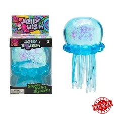 NeeDoh Blue Jellyfish Jelly Squish Stress Toy Fidget Squeeze  picture