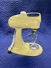 Vintage KitchenAid Hobart Model 4C Mixer, Golden Harvest picture