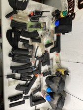 Huge Multi Brand Multi AirSoft BB Pistols Lot Clips Masks Parts Accessories picture