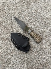 Auxiliary Manufacturing Coffin Spear Fixed Blade Earth Tones, Stonewashed AEB-L picture