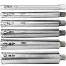 6 PCS Diamond Core Drill Bits Set for Concrete Coring ,Wet 18'' Depth picture