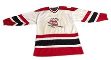 Vintage Colosseum Wisconsin Badgers Hockey Jersey Size XXL picture
