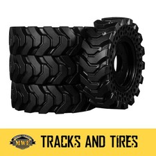 Fits GEHL R135 Skid Steer - 10-16.5 (10x16.5) Heavy Duty R-4 Pre-Mounted Solid R picture
