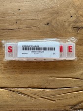 Supreme Weekday Pillbox Organizer SS15 Pill Case Medicine Box Logo picture