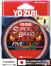 Yo-Zuri Super Braid 9 5-Color 330yd picture