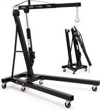 Garvee 4400LBS Folding Engine Hoist Cherry Picker Engine Lift Hydraulic Shop picture