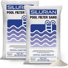 US Silica 2 Pack Angular Pool Filter Sand for Crystal Clear Water picture